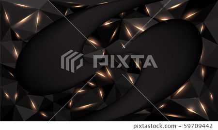 Low poly black dark-grey abstract background Low poly black dark-grey abstract background 59709442