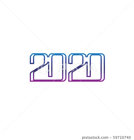 2020 Logo Graphics New Year 59710740