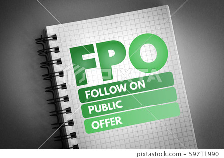 FPO - Follow on Public Offer acronym 59711990