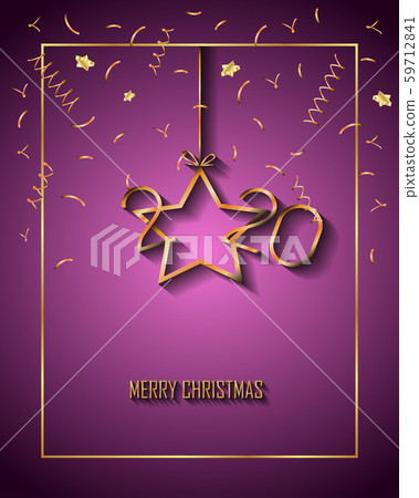 2020 Merry Christmas background. 2020 Merry Christmas background. 59712841