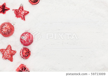 Christmas card with decor 59713009