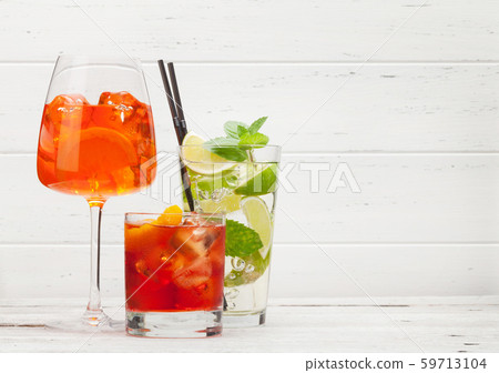 Three classic cocktail glasses Three classic cocktail glasses 59713104