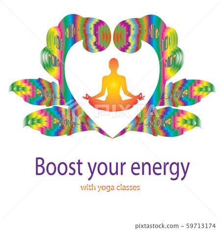 Yoga concept design template  vector illustration 59713174