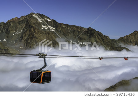 The view from the cable car station Eisgrat 59713436