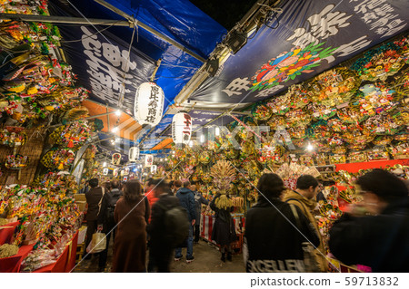 Hanazono Shrine Daigo Festival Flea Market - Stock Photo [59713832] - PIXTA