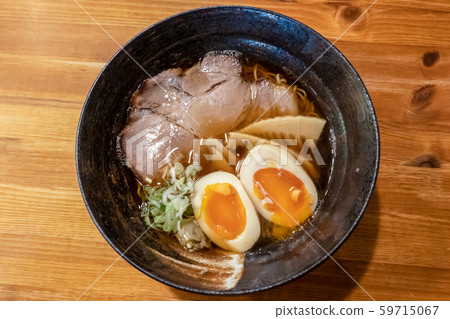 飛ida高山中國蕎麥專賣店宮川茨城拉麵水煮蛋海鮮醬油正上方 飛ida高山中國蕎麥專賣店宮川茨城拉麵水煮蛋海鮮醬油正上方 59715067