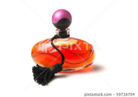 Closeup of luxury perfume in a beautiful bottle  59716704