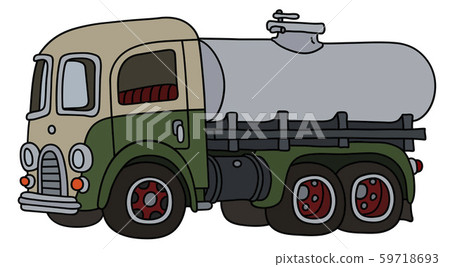 The funny old tank truck The funny old tank truck 59718693