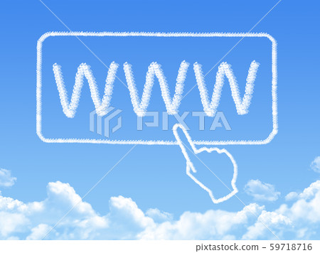 WWW message cloud shape 59718716