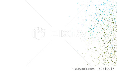 CG粒子三角形的五彩紙屑 CG粒子三角形的五彩紙屑 59719017