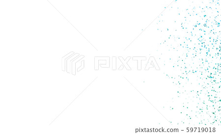 Confetti of CG Particle Triangle Confetti of CG Particle Triangle 59719018