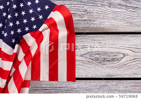 USA flag and copy space. USA flag and copy space. 59719068