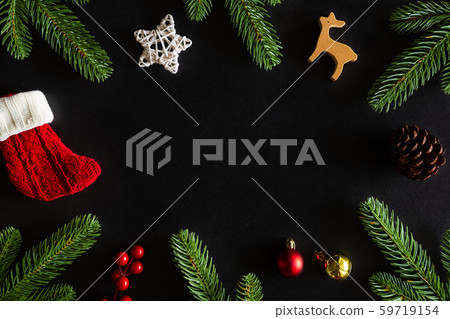Holiday Christmas card background with festive Holiday Christmas card background with festive 59719154