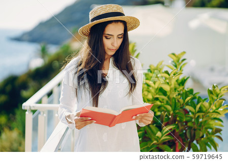 girl with book girl with book 59719645