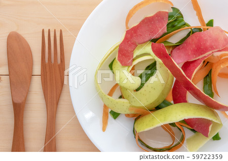 Vegetable and fruit peel, image of food loss 59722359