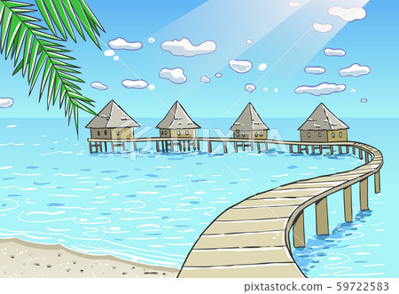 夏天背景 59722583