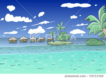 夏天背景 59722589