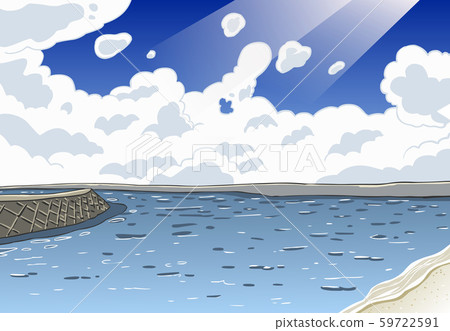 夏天背景 59722591