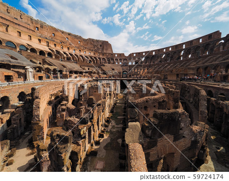 Rome Colosseum Amphitheater Inside / Coliseum, Rome, Italy Rome Colosseum Amphitheater Inside / Coliseum, Rome, Italy 59724174