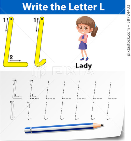 Letter L tracing alphabet worksheets Letter L tracing alphabet worksheets 59724433