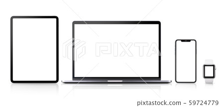 智能手錶，智能手機，筆記本電腦和平板設備的圖像合成材料 59724779