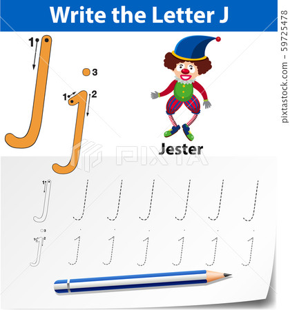 Letter J tracing alphabet worksheets Letter J tracing alphabet worksheets 59725478