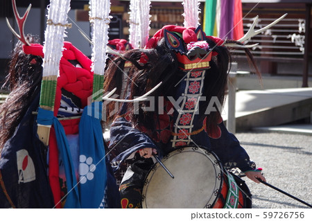 Hiraizumi Moetsuji Fujiwara Festival Deer Dance Hiraizumi Moetsuji Fujiwara Festival Deer Dance 59726756