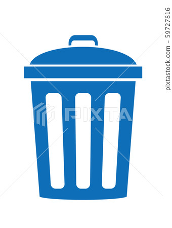 Trash can illustration 59727816