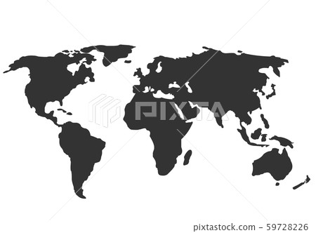 Map silhouette Map silhouette 59728226