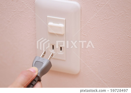 Outlet cap (safety, safety, tamper-proof cover, copy space, prevention of electric shock, accessories, miscellaneous goods) 59728497