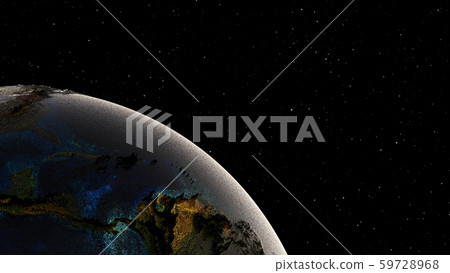 High Quality Planet Earth on Star Field Background High Quality Planet Earth on Star Field Background 59728968