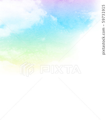 Background material Sky Rainbow texture 59731915