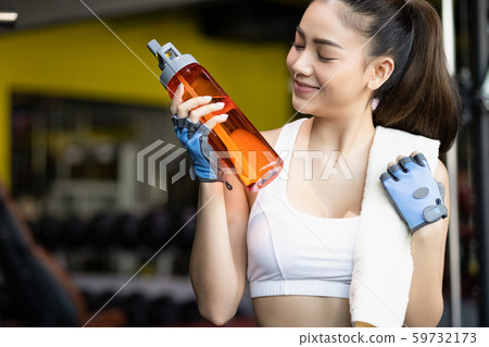 Woman fitness hydration Woman fitness hydration 59732173