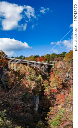 Naruko Gorge landscape in Miyagi, Japan Naruko Gorge landscape in Miyagi, Japan 59742070