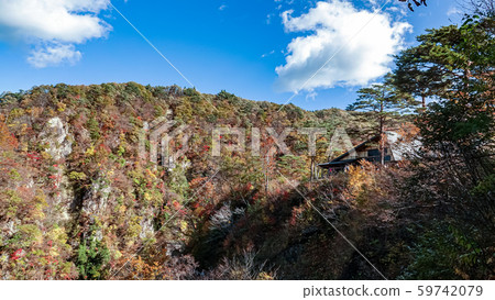 Naruko Gorge landscape in Miyagi, Japan 59742079
