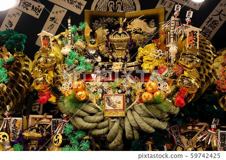 Shinjuku Hanazono Shrine Flea Market Tori-no-ichi festival at Hanazono Shrine 59742425