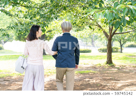Middle couple travel new green couple image Middle couple travel new green couple image 59745142