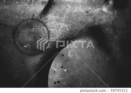 Image of old surface texture in black and white 59745321