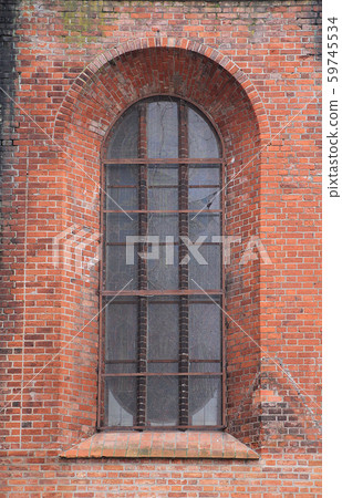 Castle window of medieval Europe. Castle window of medieval Europe. 59745534