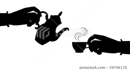 Meeting for a cup of coffee. Meeting for a cup of coffee. 59746178