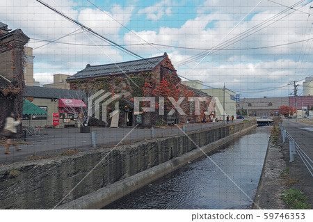 Otaru Retro Cityscape 59746353