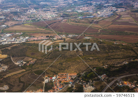 Aerial View of Lisbon city 59746515
