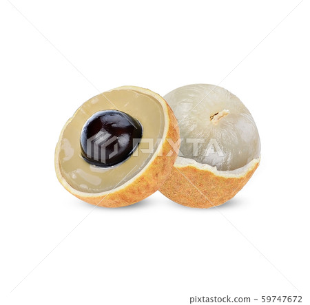 longan isolated on white background 59747672
