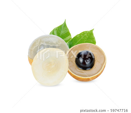 longan isolated on white background 59747716