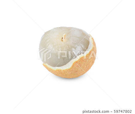 longan isolated on white background 59747802