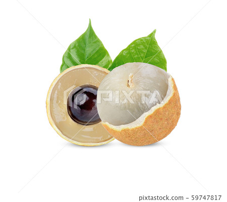longan isolated on white background 59747817