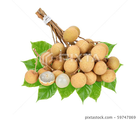 longan isolated on white background 59747869