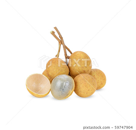 longan isolated on white background 59747904