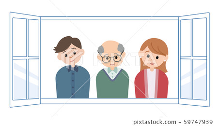 Father and couple Father and couple 59747939