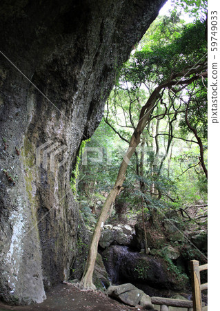 從龍門峽山入口到山頂(Tendoiwa)的爬山路線的視圖 從龍門峽山入口到山頂(Tendoiwa)的爬山路線的視圖 59749033